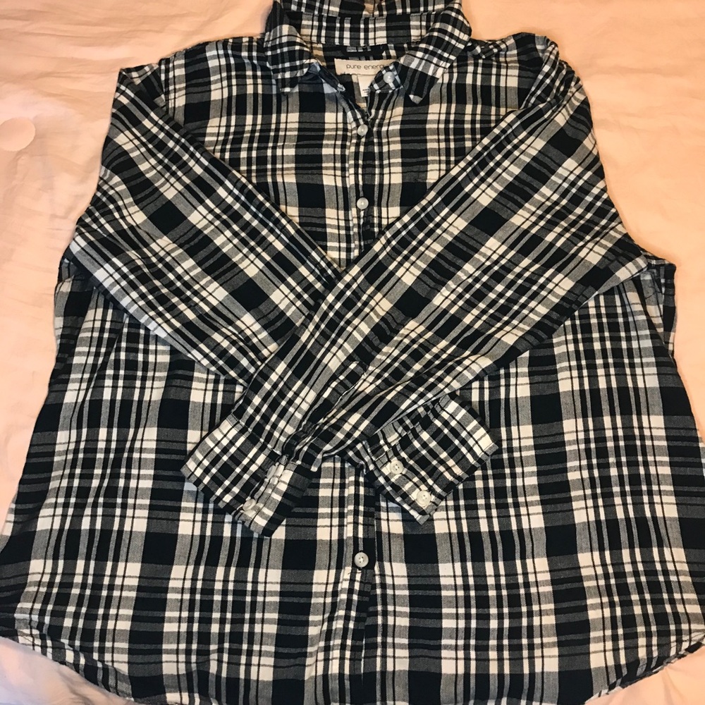 Plaid Button Down Shirt